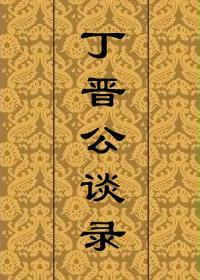 丁晋公谈录